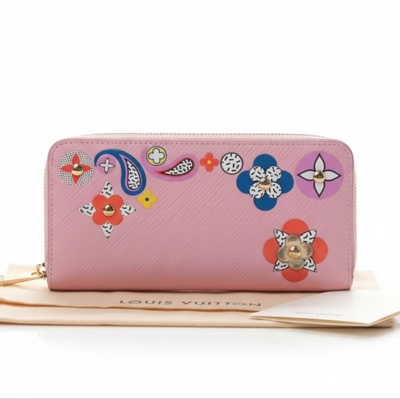 Louis Vuitton Handbags - LOUIS VUITTON ✨️ Pink Epi Blooming Flowers Zippy Wallet Rose Ballerine